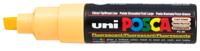 Paintmarker Uni POSCA PC8K breed schuin fluor lichtoranje - thumbnail