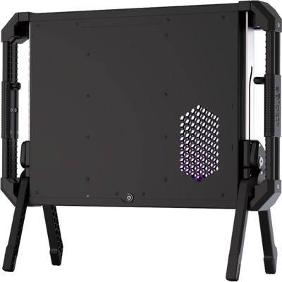 eBlaztr PC-case desktop behuizing (Zwart (mat))