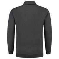 Tricorp polosweater boord - Casual - 301005 - antraciet melange - maat M - thumbnail