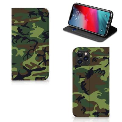Apple iPhone 11 Pro | Hoesje met Magneet | Army Dark