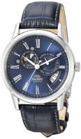 Horlogeband Orient ET0T004D Leder Blauw 22mm - thumbnail