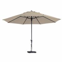 Parasol Timor Luxe Rond Ø4m - Ecru* - thumbnail