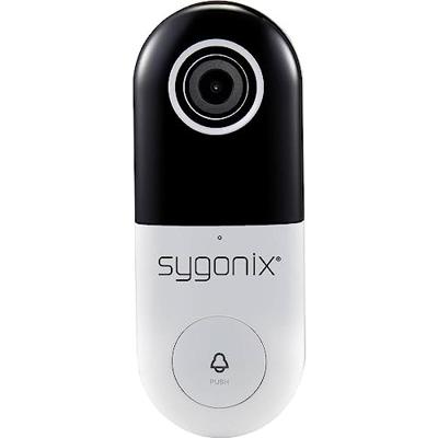 Sygonix SY-4452322 Buitenunit voor Video-deurintercom via WiFi Wit Sygonix SY-4452322 Buitenunit voor Video-deurintercom via WiFi Wit