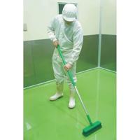 Vikan vloerschrobber hard rood 30cm - thumbnail