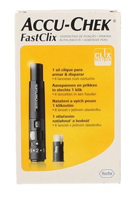 Accu Chek Fastclix (prikker+lancet 1x6)05864666171