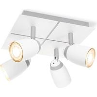 Home sweet home LED opbouwspot Gina 4L 23,5 cm - wit - thumbnail