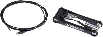 CONTEC gereedschap voor kabelgeleiding "tfm-cable guy" ct instal. tool tfm-cable guy black/silver