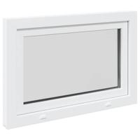 Kelderraam "RISOR" 110x70 cm draai-kiep DIN rechts wit - thumbnail