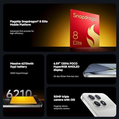 Smartphone Poco F8 Pro 5G 12 GB RAM 256 GB