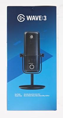 Elgato Wave 3 Streaming Microfoon Zwart - thumbnail