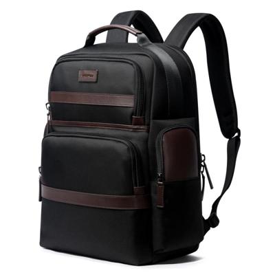 Bopai 751-007301 Business anti-diefstal waterdichte grote capaciteit dubbele schoudertas met USB opladen poort grootte: 28x19x42cm (zwart)