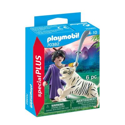 Playmobil specials aziatische vechter met tijger - 70382