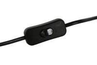 Bureaulamp Home ESPRIT Zwart Hars 50 W 220 V 35 x 21,7 x 29 cm - thumbnail