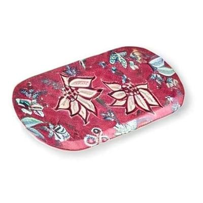 Pip Studio Flower Festival Rechthoekig Taartplateau Donkerroze Pip Studio Flower Festival Rechthoekig Taartplateau Donkerroze