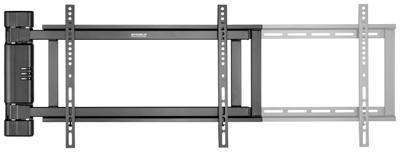SpeaKa Professional SP-TVM-701 TV-beugel 81,3 cm (32) - 190,5 cm (75) Met elektromotor, Zwenkbaar Inklapbaar, Met afstandsbediening