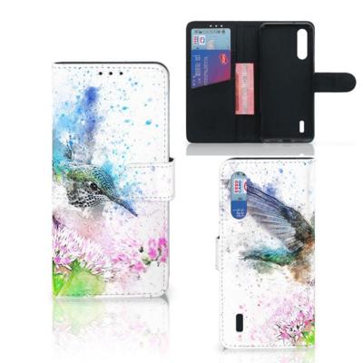 Hoesje Xiaomi Mi 9 Lite Vogel | Portemonnee hoesje Hoesje Xiaomi Mi 9 Lite Vogel | Portemonnee hoesje