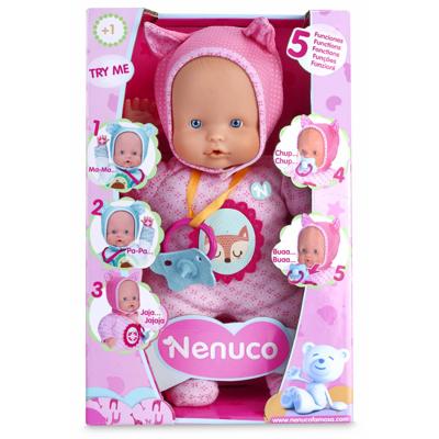 Famosa Nenuco zachte babypop 30cm 5 functies