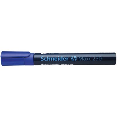 Schneider Marker permanent 230 rond blauw 10st
