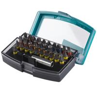 Wolfcraft Bit-box | Sleuf/kruiskop | PH/PZ | TORX® | Inbus | 32-delig | 1 set - 2975000 - thumbnail