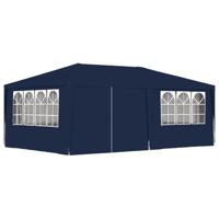 VidaXL Partytent met zijwanden professioneel 90 g/m² 4x6 m blauw - thumbnail