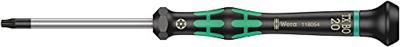 Wera 2067 Kraftform Micro TORX® BO-Schroevendraaier, TX 20 x 60 mm - 1 stuk(s) - 05118054001 - thumbnail