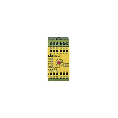 PILZ PNOZ XV3 30/24VDC 3n/o 2n/o t Veiligheidsschakelapparaat Voedingsspanning (num): 24 V/DC 3x NO (b x h x d) 45 x 87 x 121 mm 1 stuk(s)