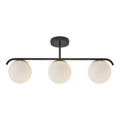 Nordlux Design plafondlampGrant zwart 3-lichts - 2010583003