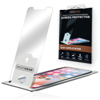 MOJOGEAR Screenprotector met Montageframe voor iPhone - Extra sterk beschermglas - thumbnail