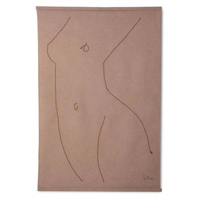 HKliving (r) wandkleed silhouet woman by sella molenaar 147 cm | 3 stuks