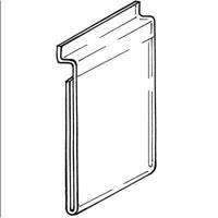 Slatwall kaarthouder A8 vertikaal - thumbnail