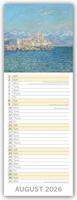 Monet Slimline Kalender 2026 - thumbnail