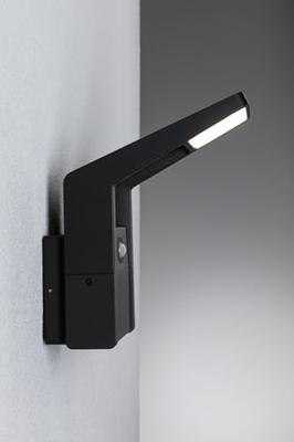 Paulmann Juntea PIR 94859 LED-buitenlamp (wand) LED 11 W Antraciet Paulmann Juntea PIR 94859 LED-buitenlamp (wand) LED 11 W Antraciet