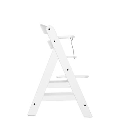 HAUCK schaalbare houten kinderstoel Alpha + / wit