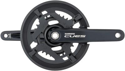 SHIMANO cues fc-u4010 9/10-speed crank 46/30 with chain guard