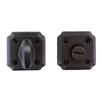 Hdd Pro WC Garnituur Square Retro 50 Mm Carbon Black - thumbnail