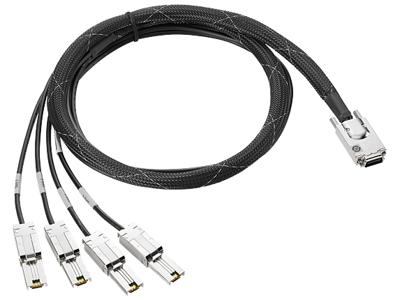 HPE MiniSAS HD to MiniSAS HD FO 1M Cbl