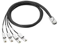 HPE MiniSAS HD to MiniSAS HD FO 1M Cbl - thumbnail