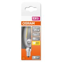 OSRAM HOMELIGHTING 4058075436688 LED-lamp Energielabel F (A - G) E14 Kaars 2.5 W = 25 W Warmwit (Ø x h) 35 mm x 100 mm Niet dimbaar 1 stuk(s) - thumbnail