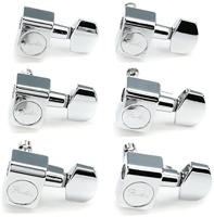 Fender American Standard Series Guitar Tuning Machines Chrome (set van 6) - thumbnail