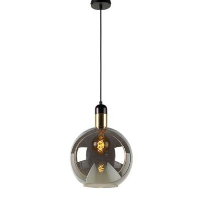 Lucide JULIUS - Hanglamp - Ø 28 cm - 1xE27 - Fumé