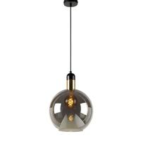 Lucide JULIUS - Hanglamp - Ø 28 cm - 1xE27 - Fumé - thumbnail