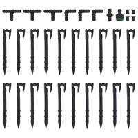 VidaXL Druppelslang 0,6&apos;&apos; 50 m rubber zwart - thumbnail