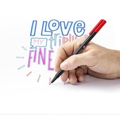 Staedtler triplus 334 C6 Fineliner 6 stuk(s)