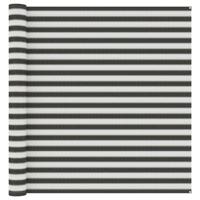 VidaXL Tenttapijt 300x500 cm antracietkleurig en wit - thumbnail
