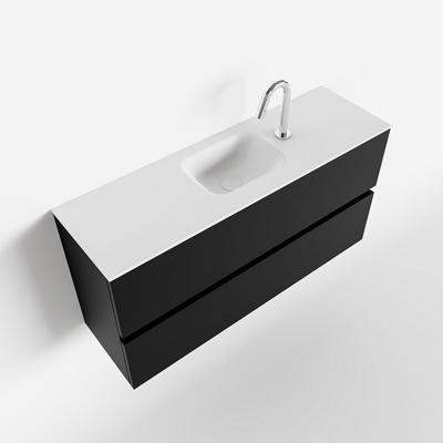 MONDIAZ ADA 100cm toiletmeubel urban. LEX wastafel talc midden 1 kraangat MONDIAZ ADA 100cm toiletmeubel urban. LEX wastafel talc midden 1 kraangat