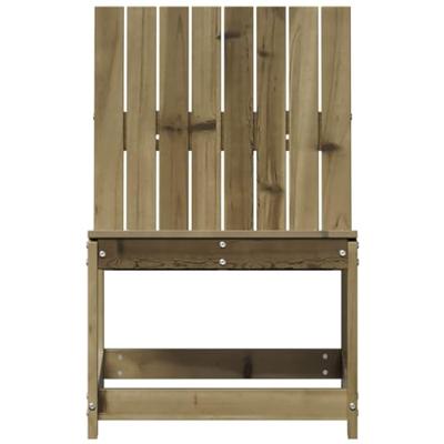 Tuinstoel 50,5x55x77 cm gempregneerd grenenhout