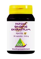 SNP Panax ginseng extract & royal jelly 700 mg 30 Capsules - thumbnail