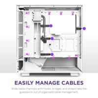 NZXT H5 Elite - White - thumbnail