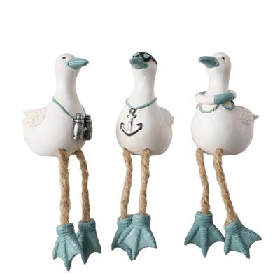 Boltze Home bungelbeentjes meeuw 8x13cm