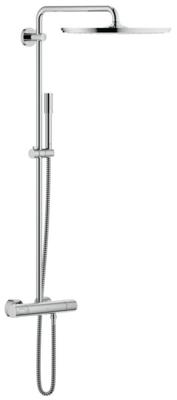 GROHE Rainshower Cosmopolitan Douchesysteem Met Thermostaat Chroom GROHE Rainshower Cosmopolitan Douchesysteem Met Thermostaat Chroom